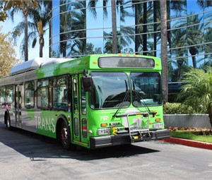 GTrans bus on the road