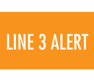 Line 3 Service Alert Banner