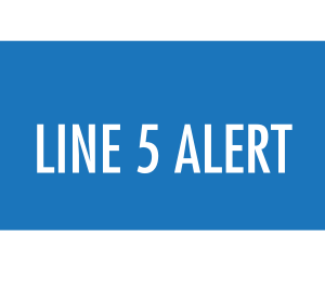 Line 5 Service Alert Banner