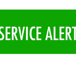 Service Alert - Website Banners